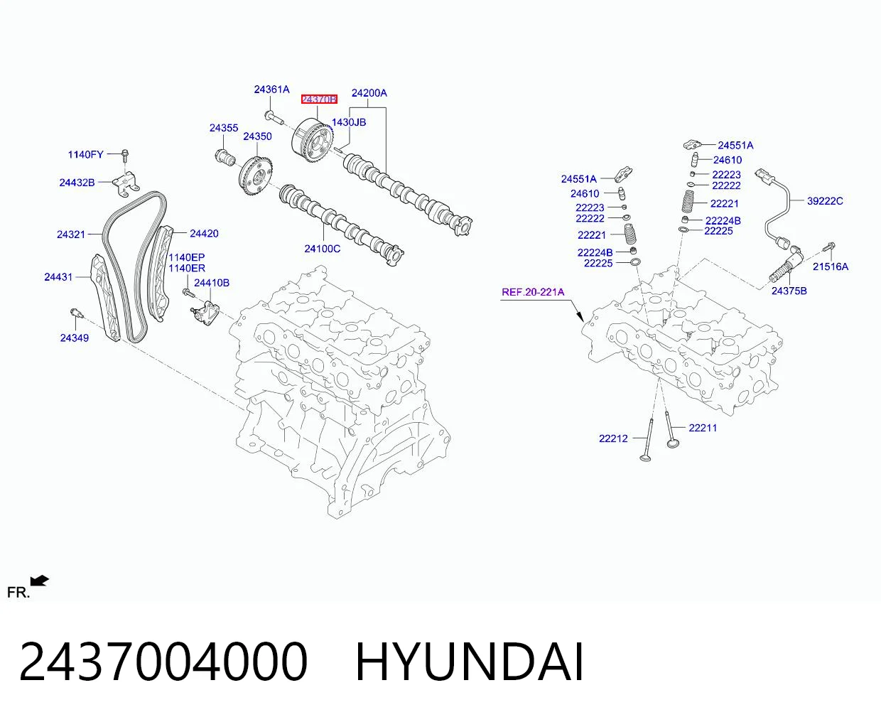 2437004000 Hyundai/Kia