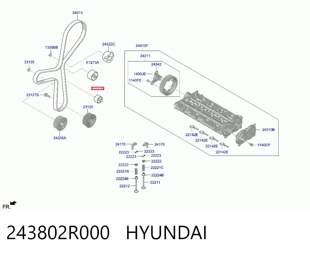 243802R000 Hyundai/Kia