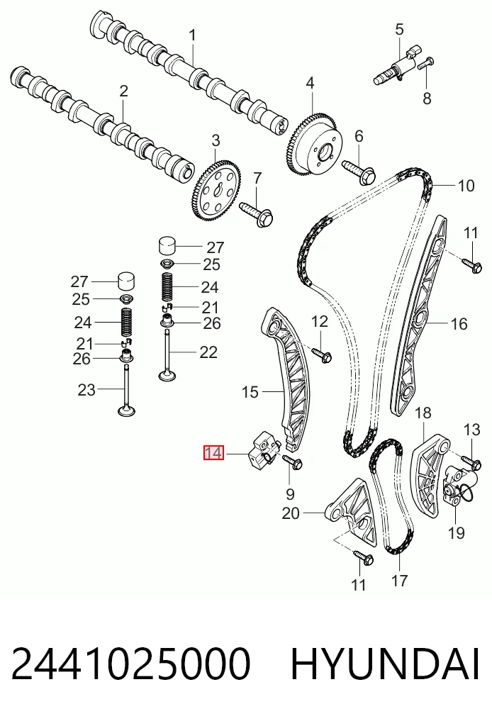 2441025000 Hyundai/Kia