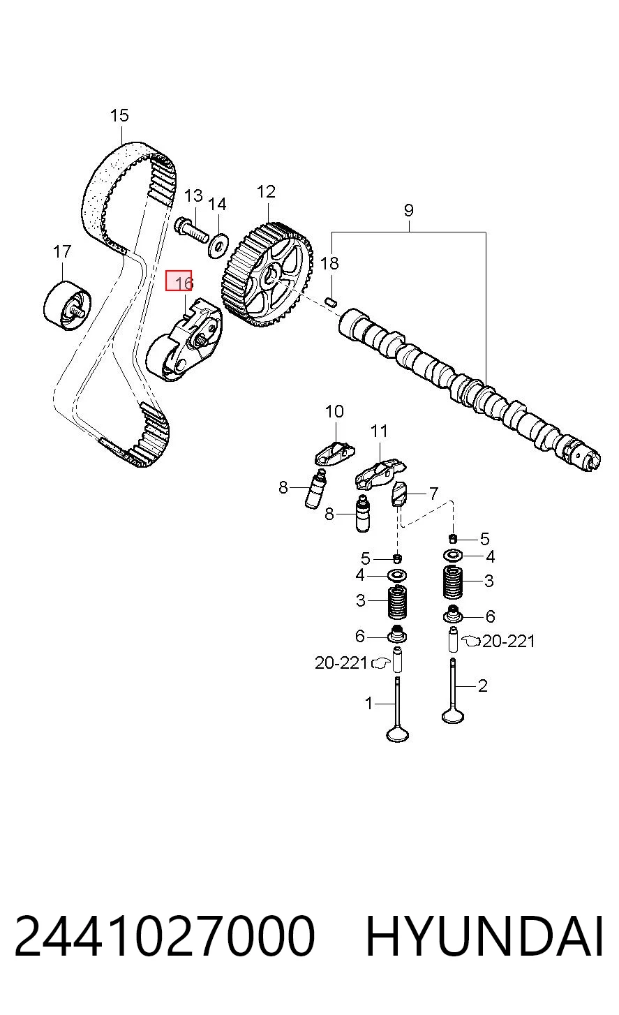 2441027000 Hyundai/Kia