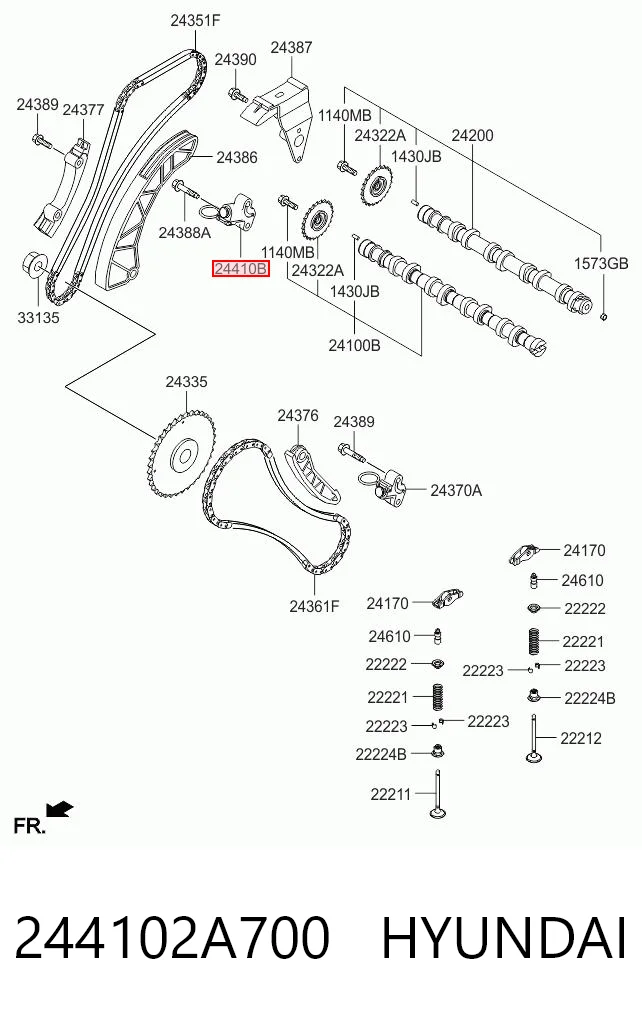 244102A700 Hyundai/Kia