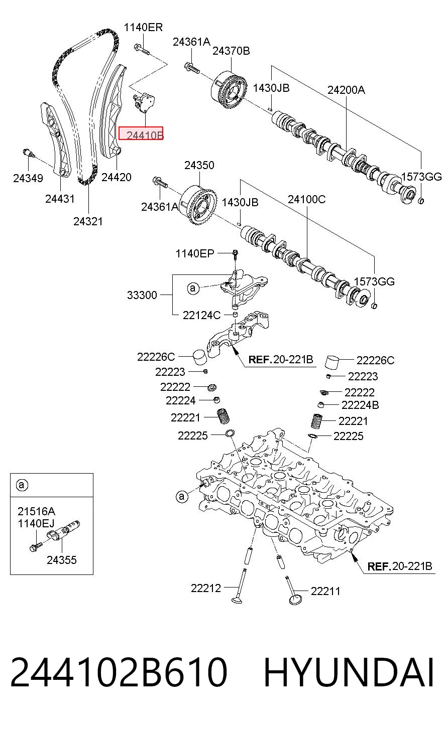 244102B610 Hyundai/Kia