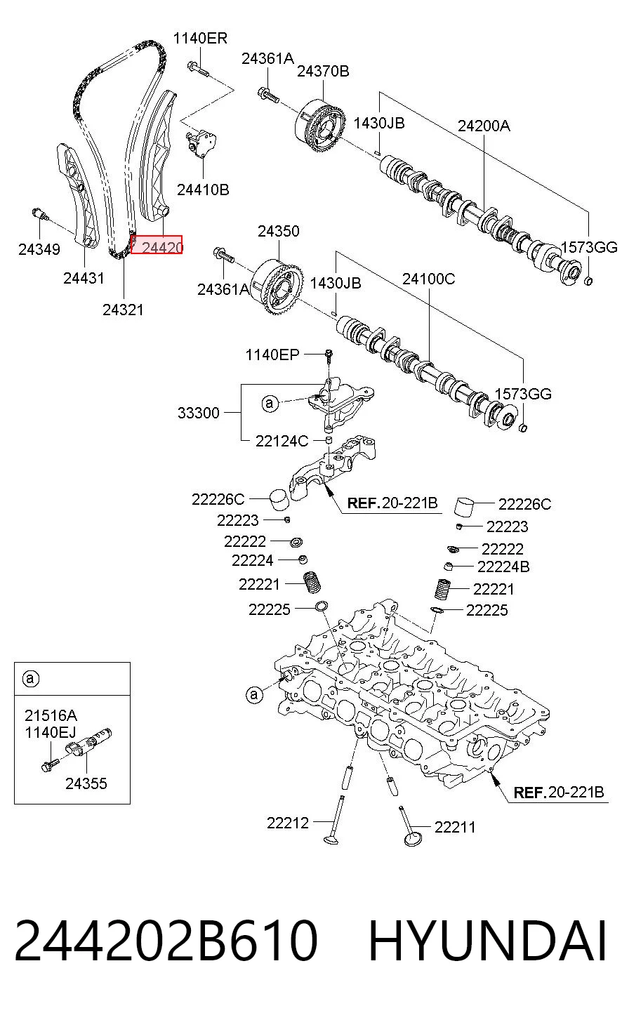 244202B610 Hyundai/Kia