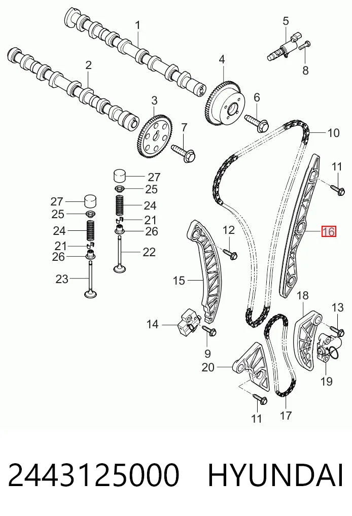 2443125000 Hyundai/Kia