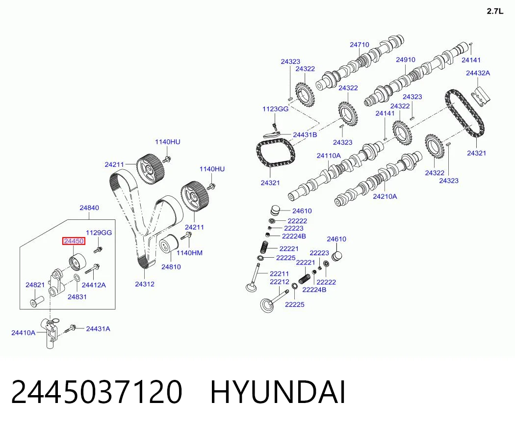 2445037120 Hyundai/Kia