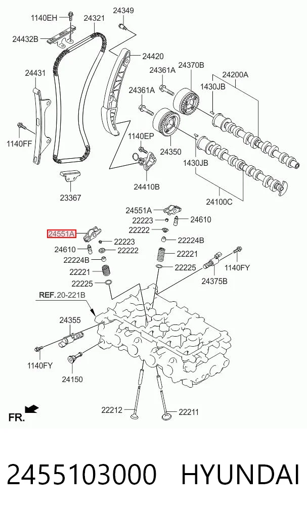 Dźwigienka zaworowa KIA Picanto II hatchback (TA) (2011 - 2018) cena, od 5,48 USD