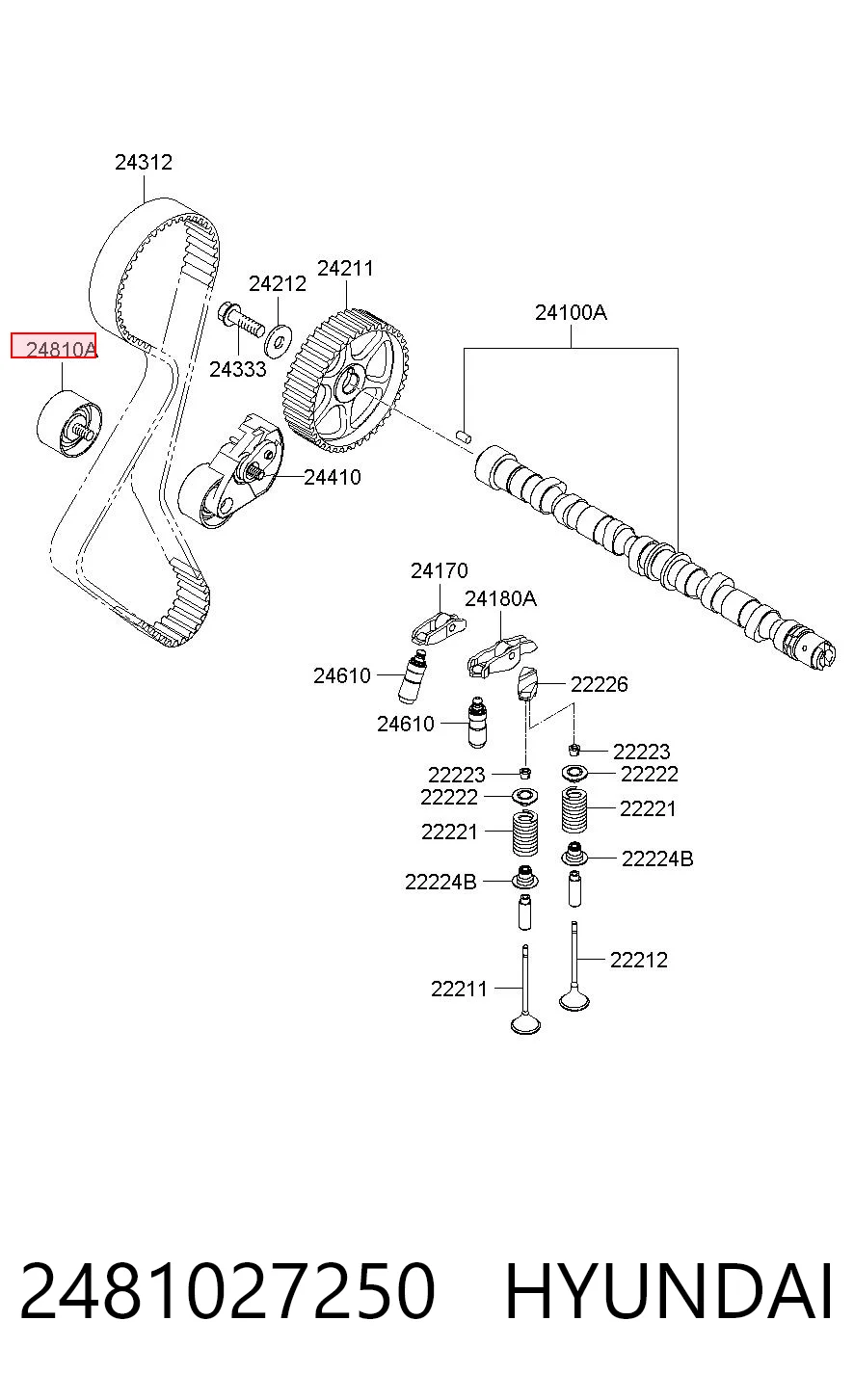 2481027250 Hyundai/Kia