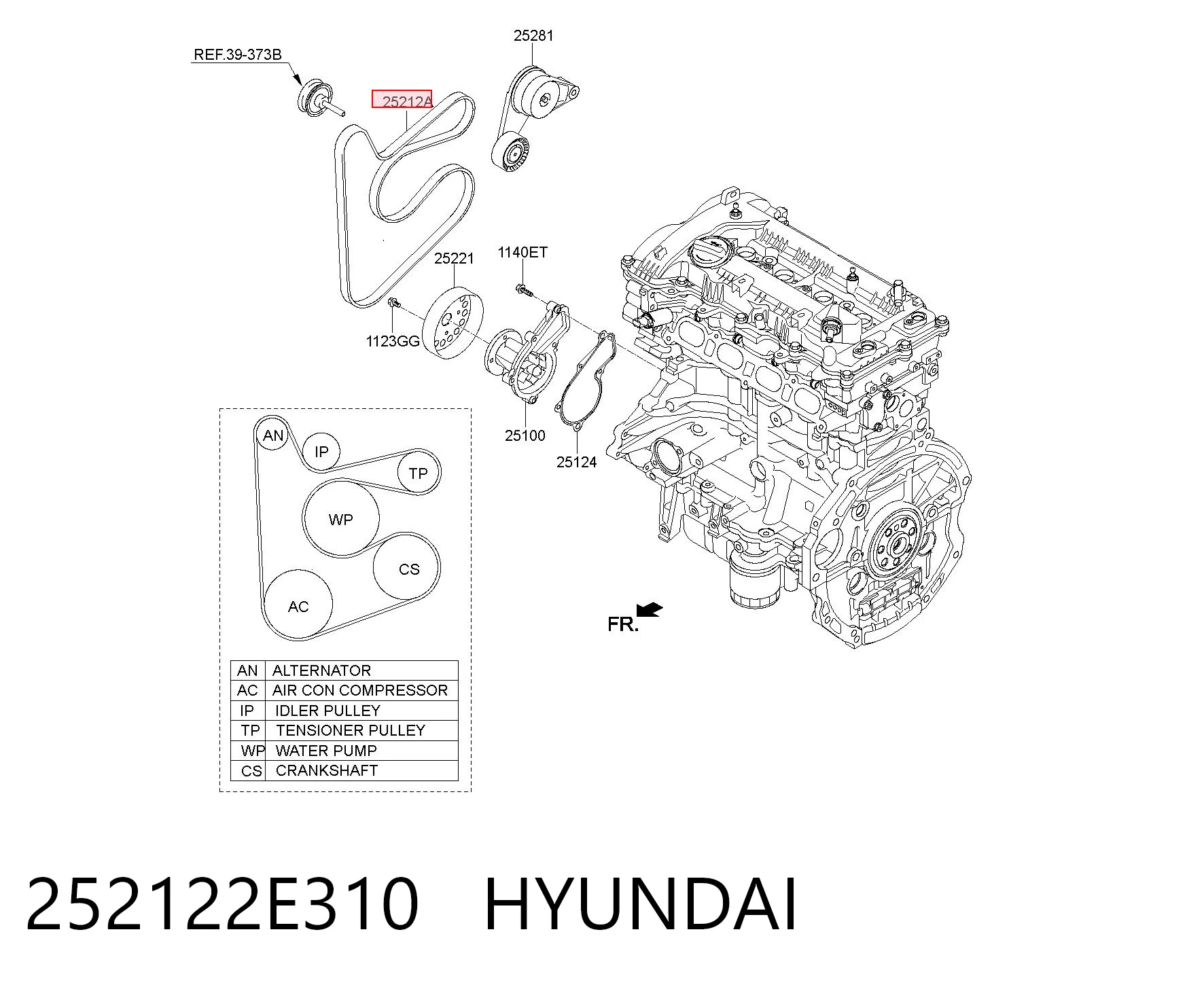 252122E310 Hyundai/Kia