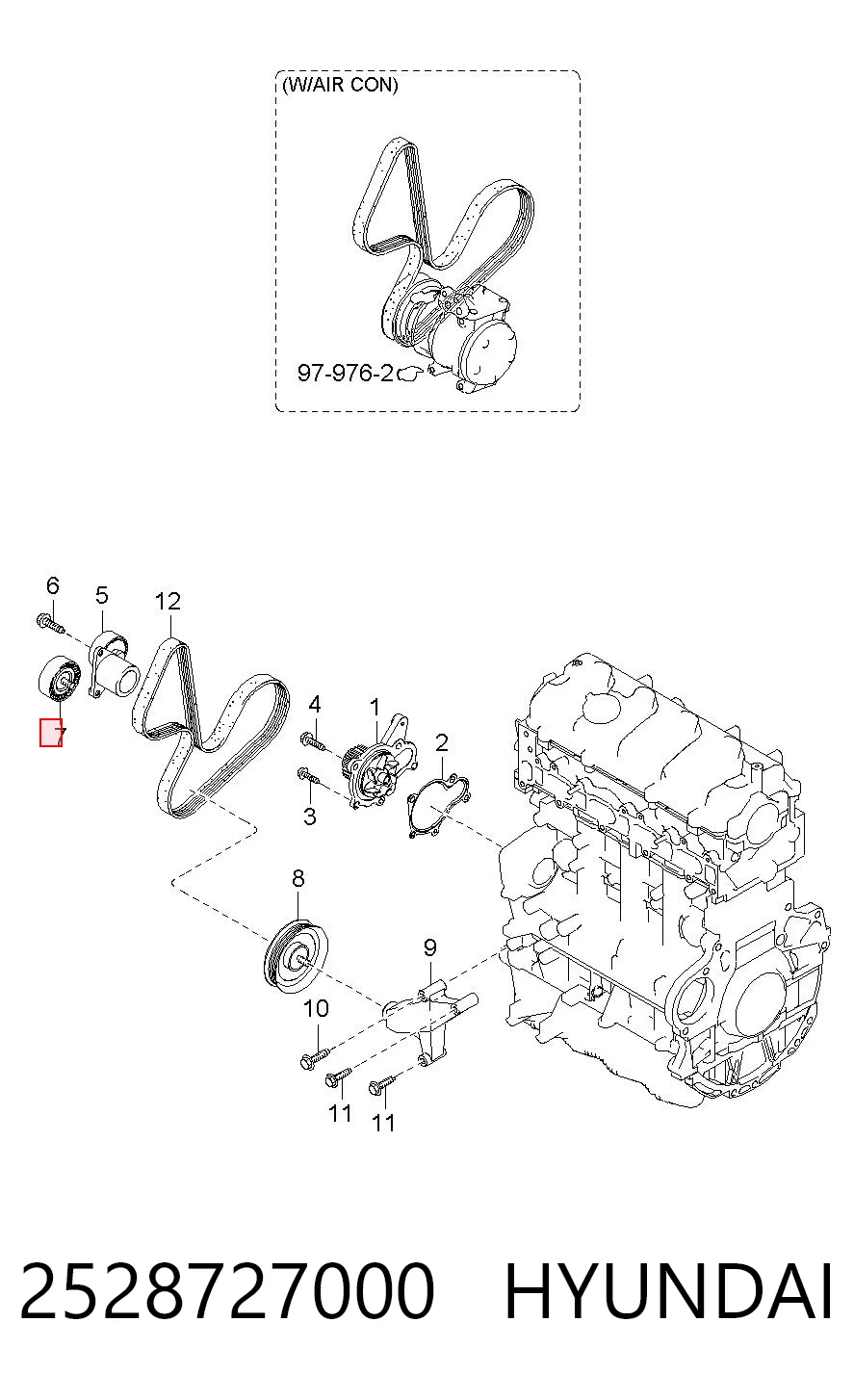 2528727000 Hyundai/Kia