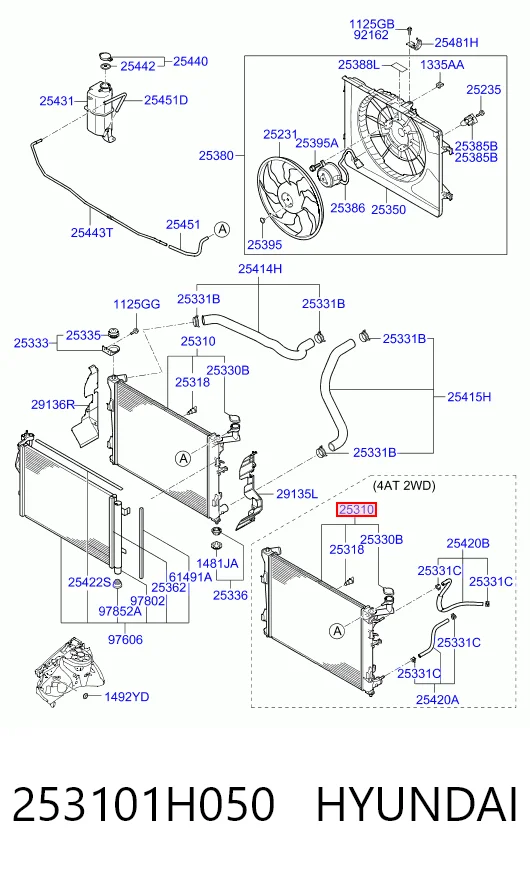 253101H050 Hyundai/Kia