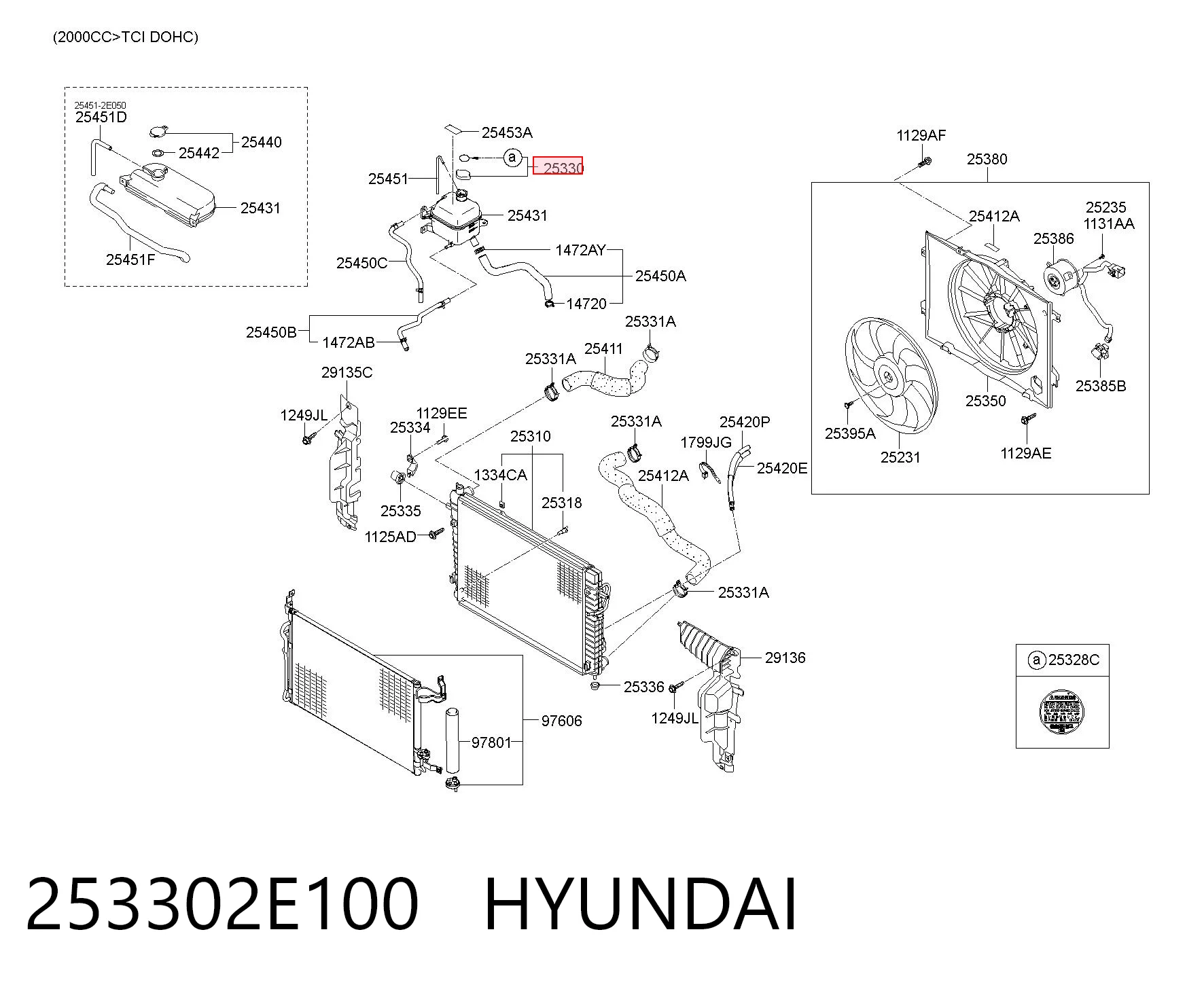 253302E100 Hyundai/Kia