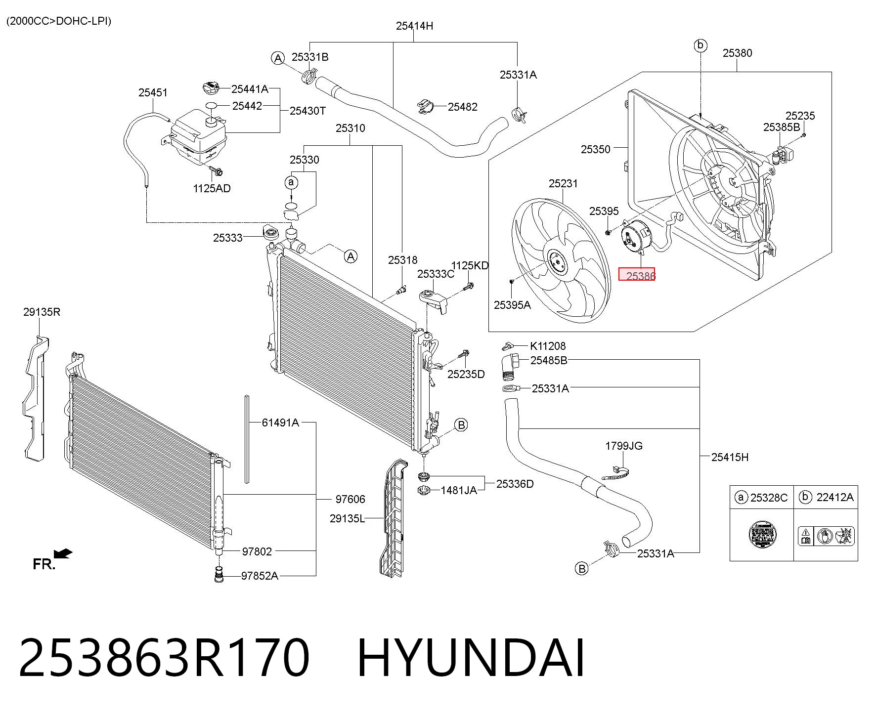 253863R170 Hyundai/Kia