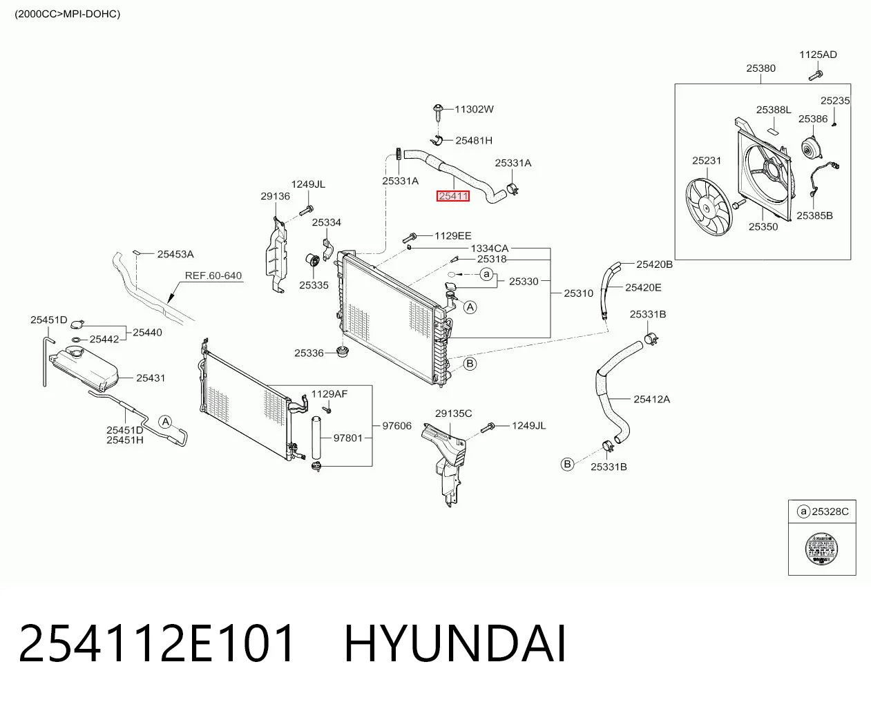 254112E101 Hyundai/Kia