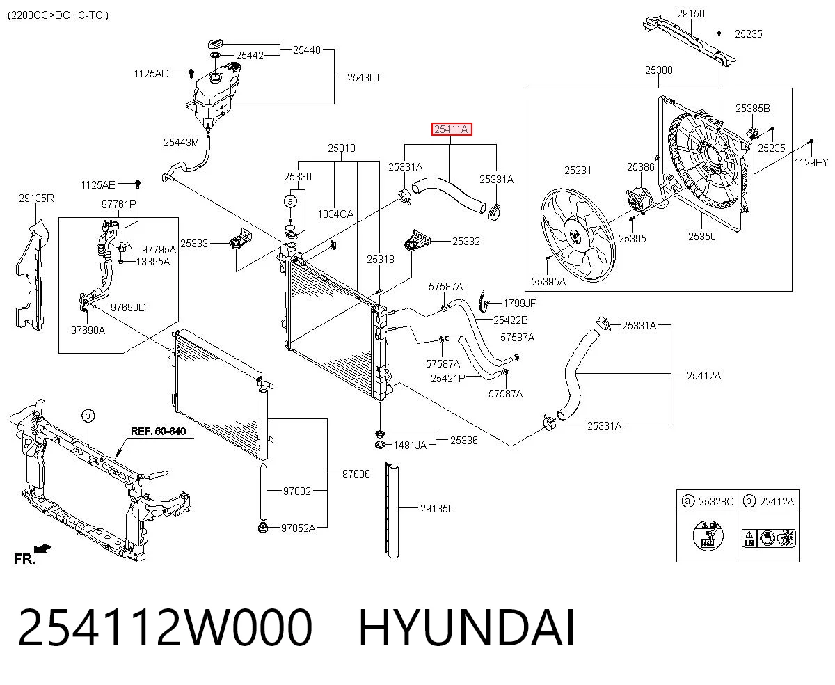 254112W000 Hyundai/Kia