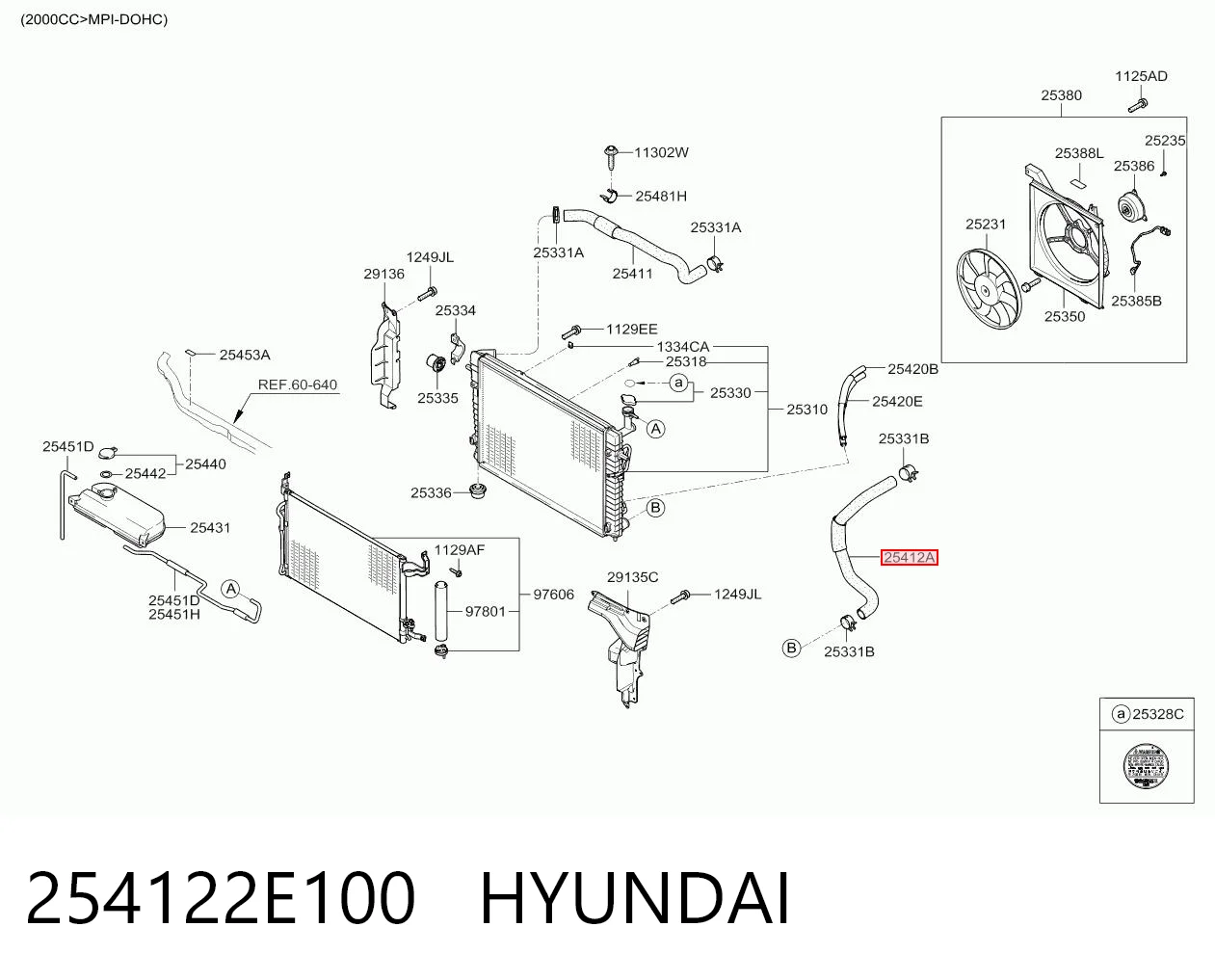 254122E100 Hyundai/Kia