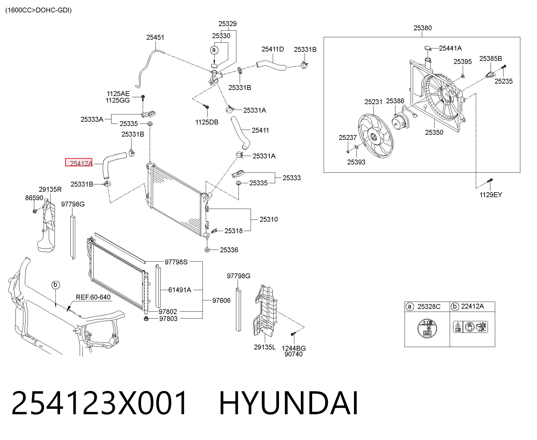 254123X001 Hyundai/Kia