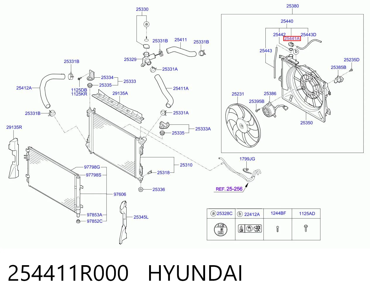 Pokrywa (korek) zbiornika wyrównawczego do KIA Rio UB