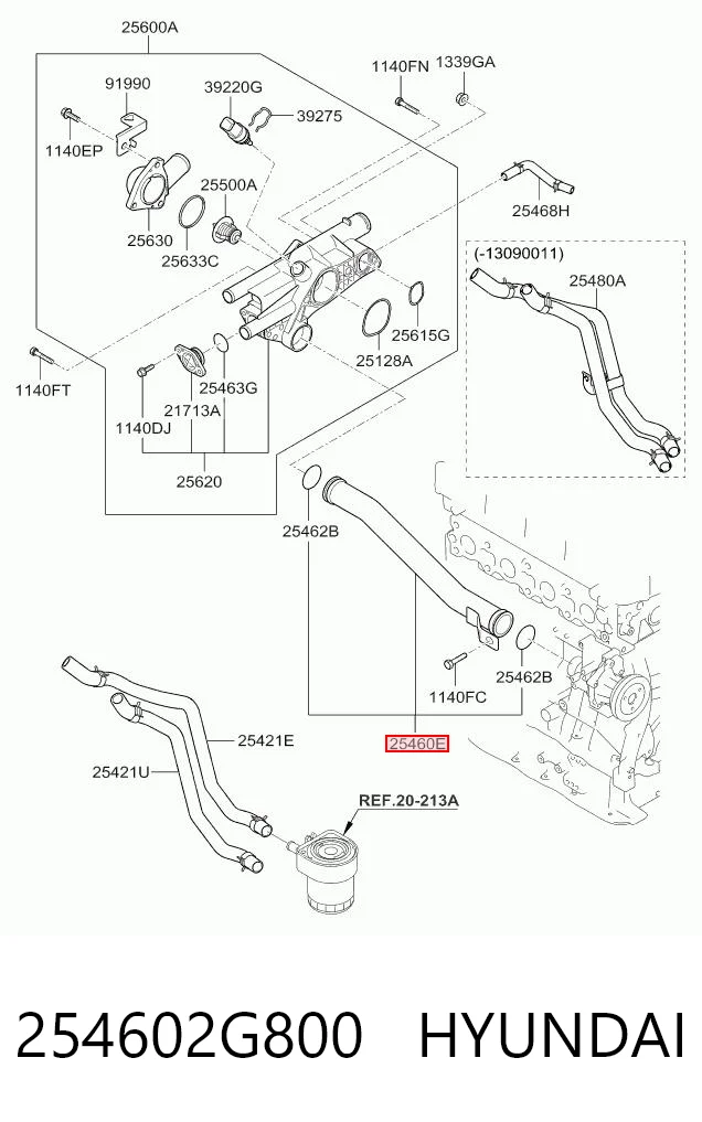 254602G800 Hyundai/Kia 