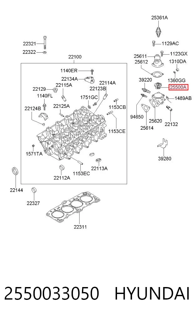 2550033050 Hyundai/Kia