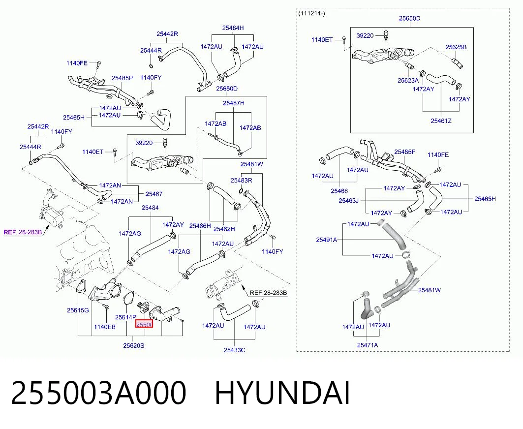 255003A000 Hyundai/Kia