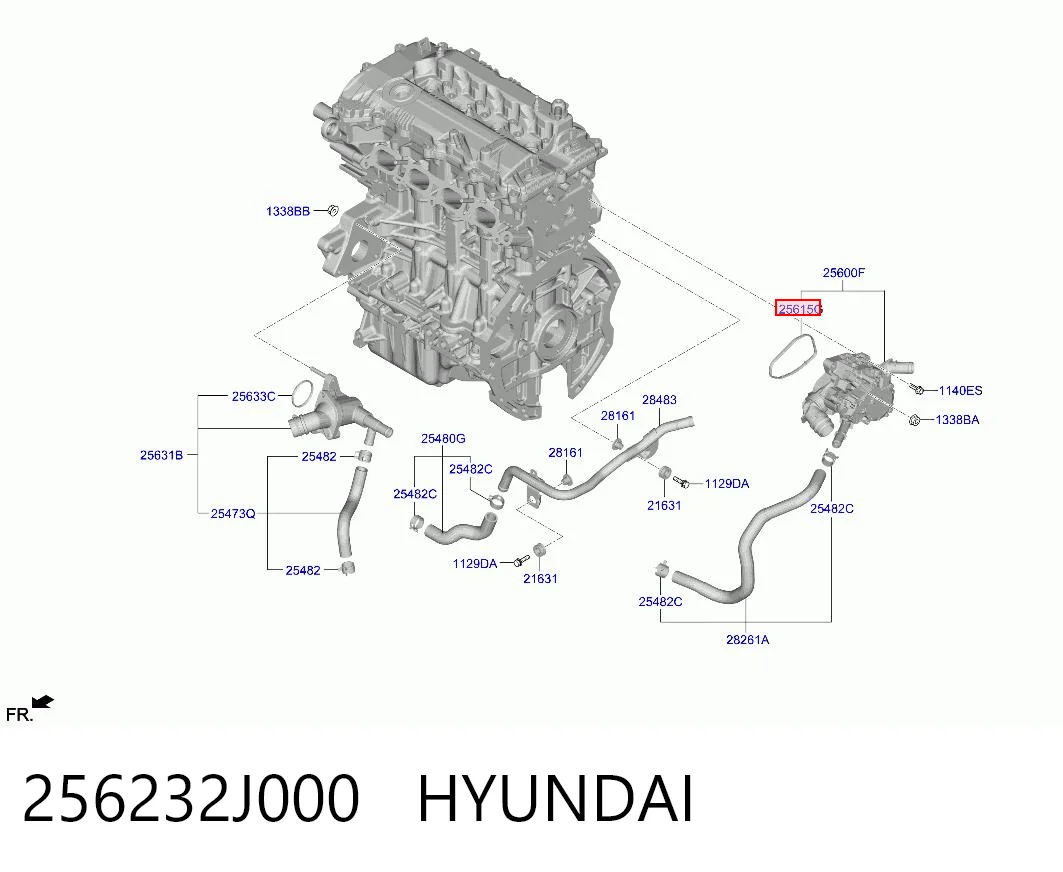 Kupić Uszczelka termostatu Hyundai Elantra VII CN7 w dobrej cenie