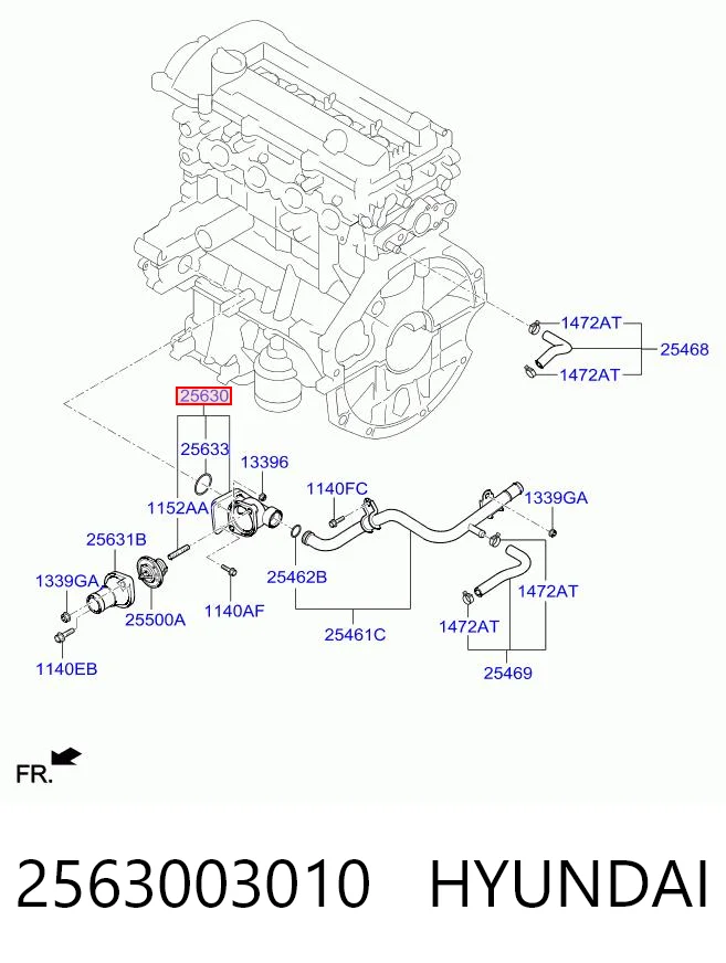 2563003010 Hyundai/Kia