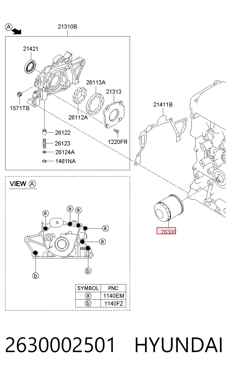 2630002501 Hyundai/Kia