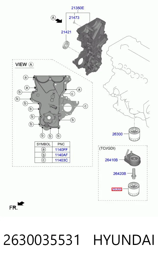2630035531 Hyundai/Kia