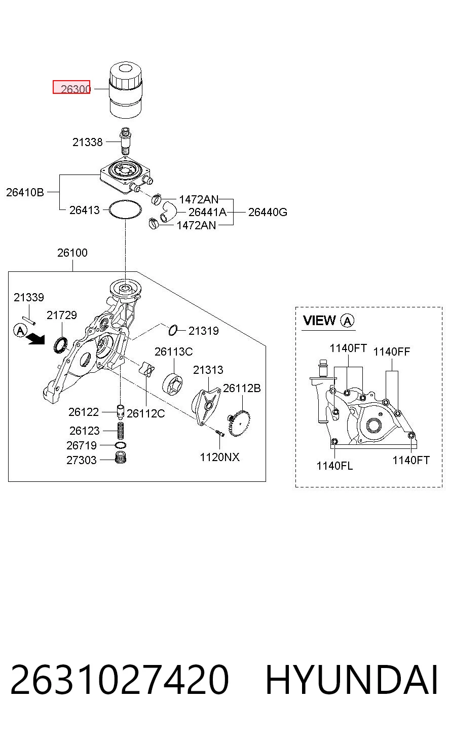 2631027420 Hyundai/Kia