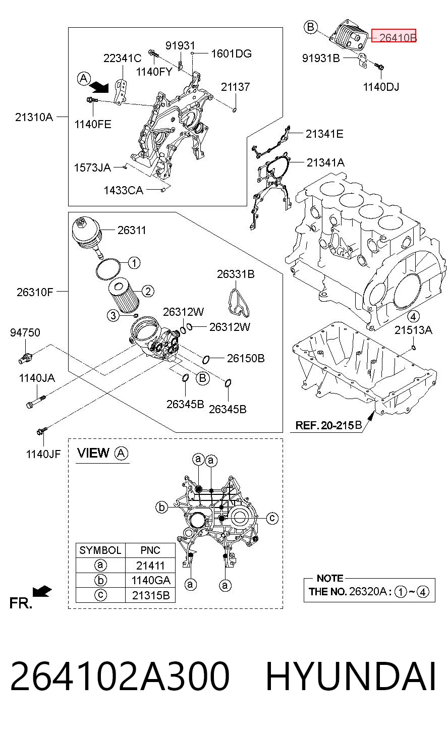 264102A300 Hyundai/Kia