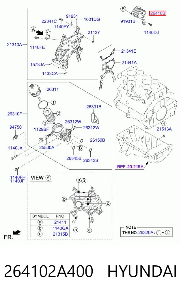 264102A400 Hyundai/Kia