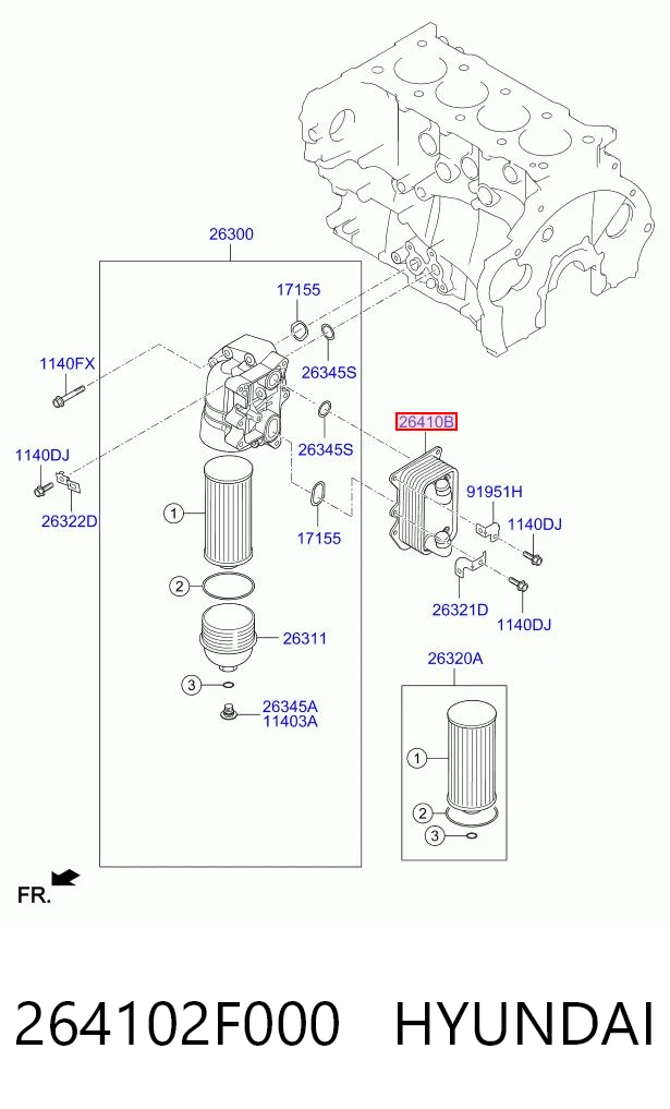 264102F000 Hyundai/Kia