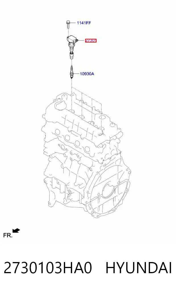 2730103HA0 Hyundai/Kia Cewka zapłonowa