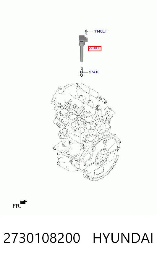 2730108200 Hyundai/Kia Cewka zapłonowa