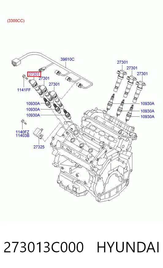 273013C000 Hyundai/Kia Cewka zapłonowa
