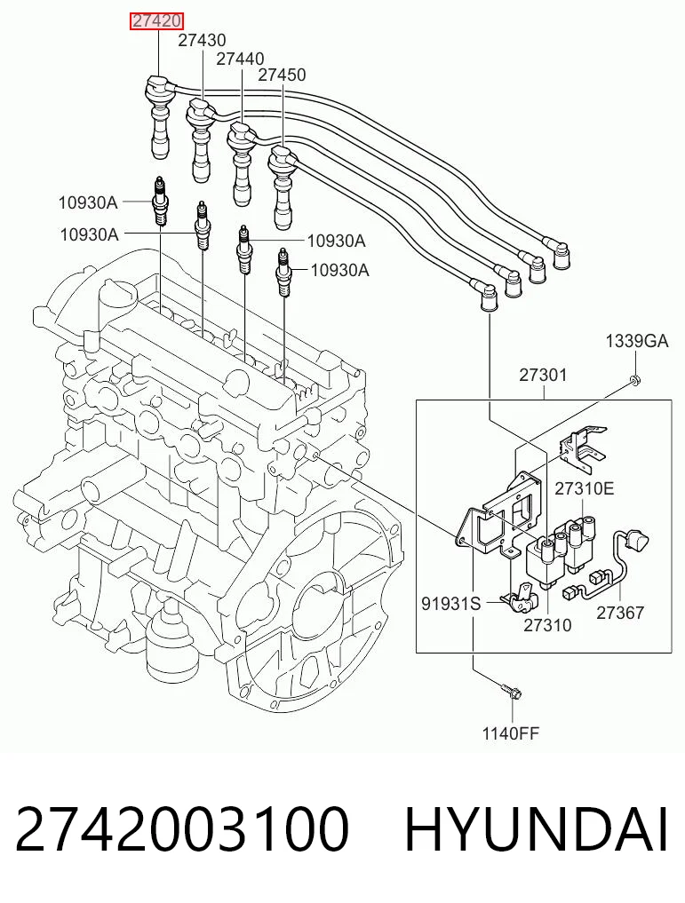 2742003100 Hyundai/Kia