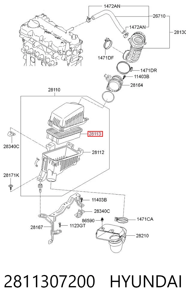 2811307200 Hyundai/Kia