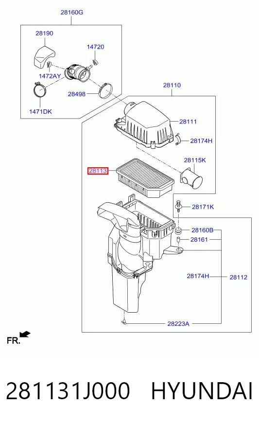 281131J000 Hyundai/Kia