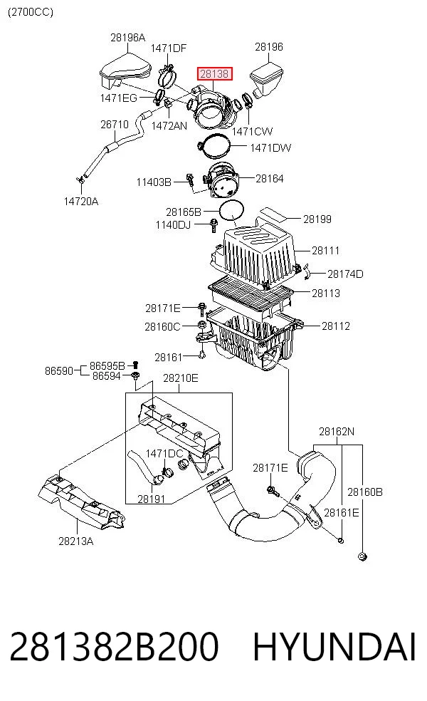 281382B200 Hyundai/Kia