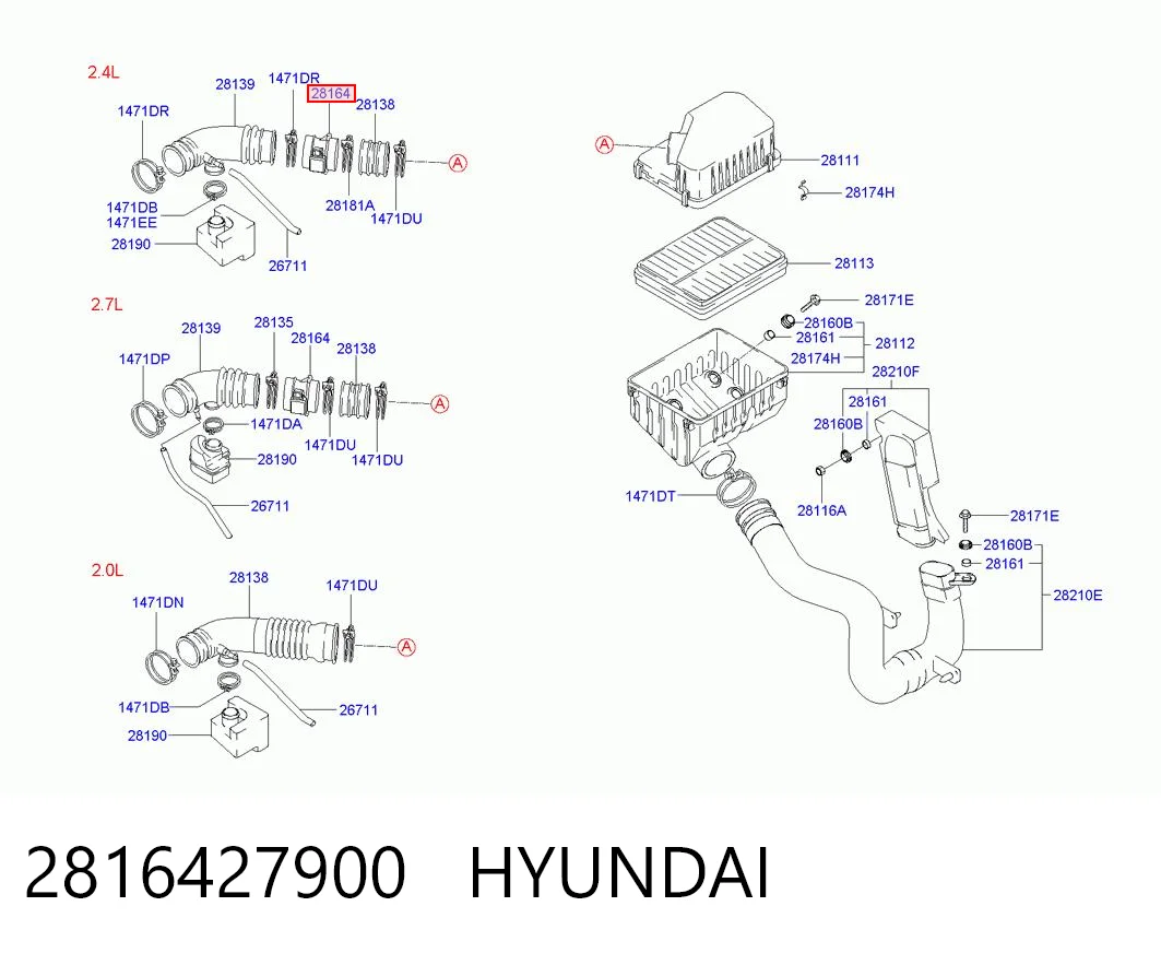 2816427900 Hyundai/Kia