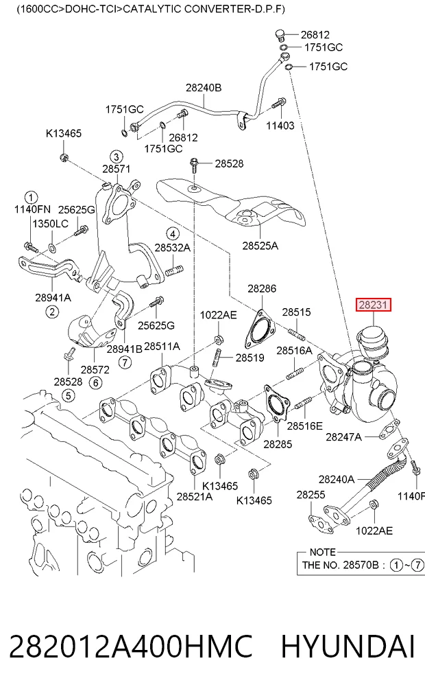 Do koszyka Turbina Hyundai Accent III MC
