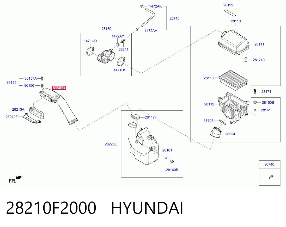 28210F2000 Hyundai/Kia
