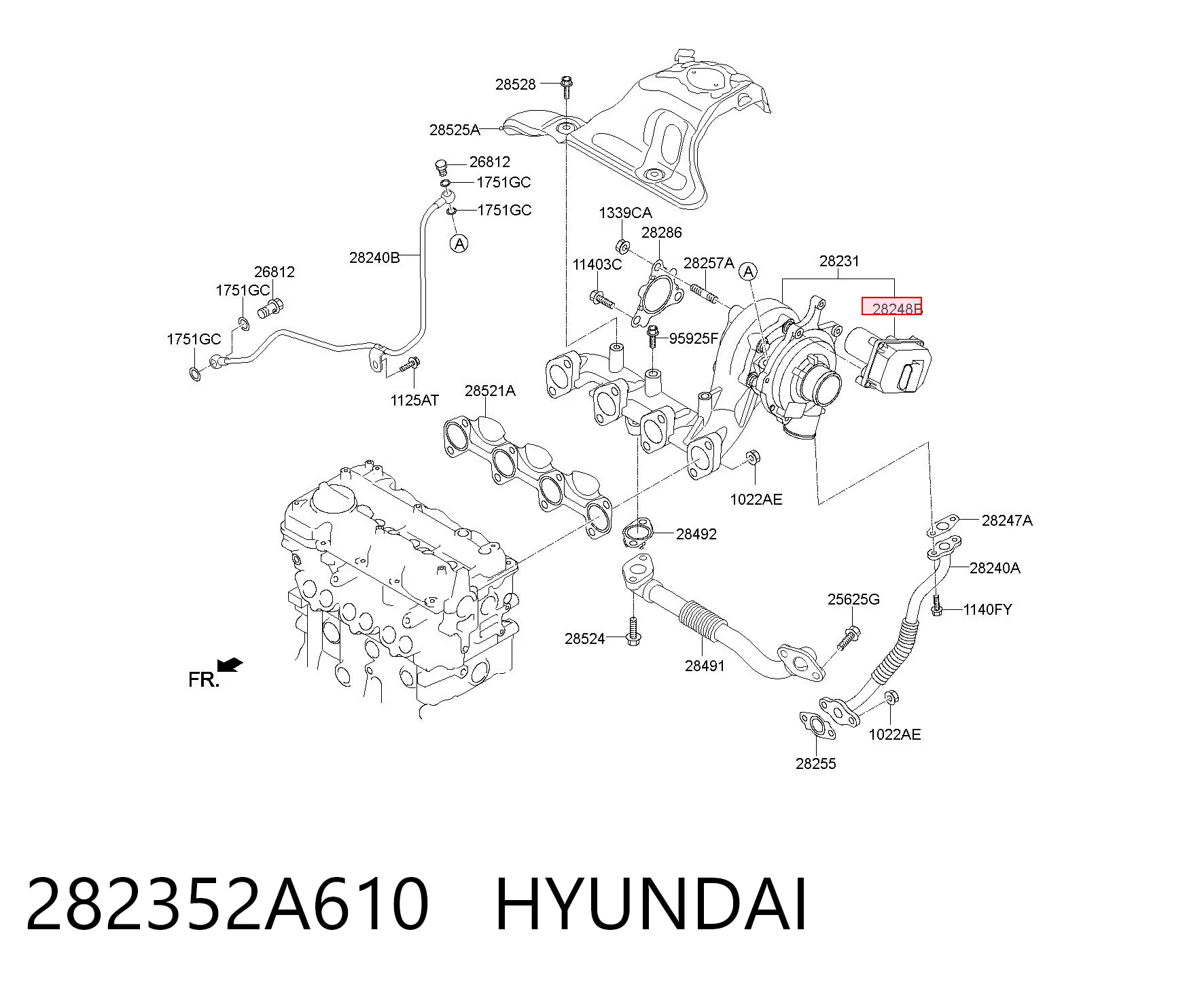 282352A610 Hyundai/Kia