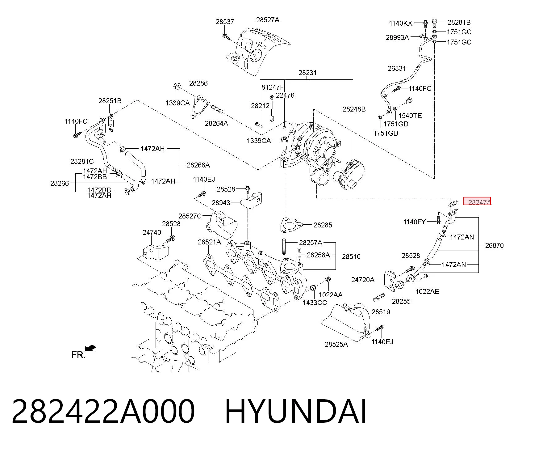 282422A000 Hyundai/Kia