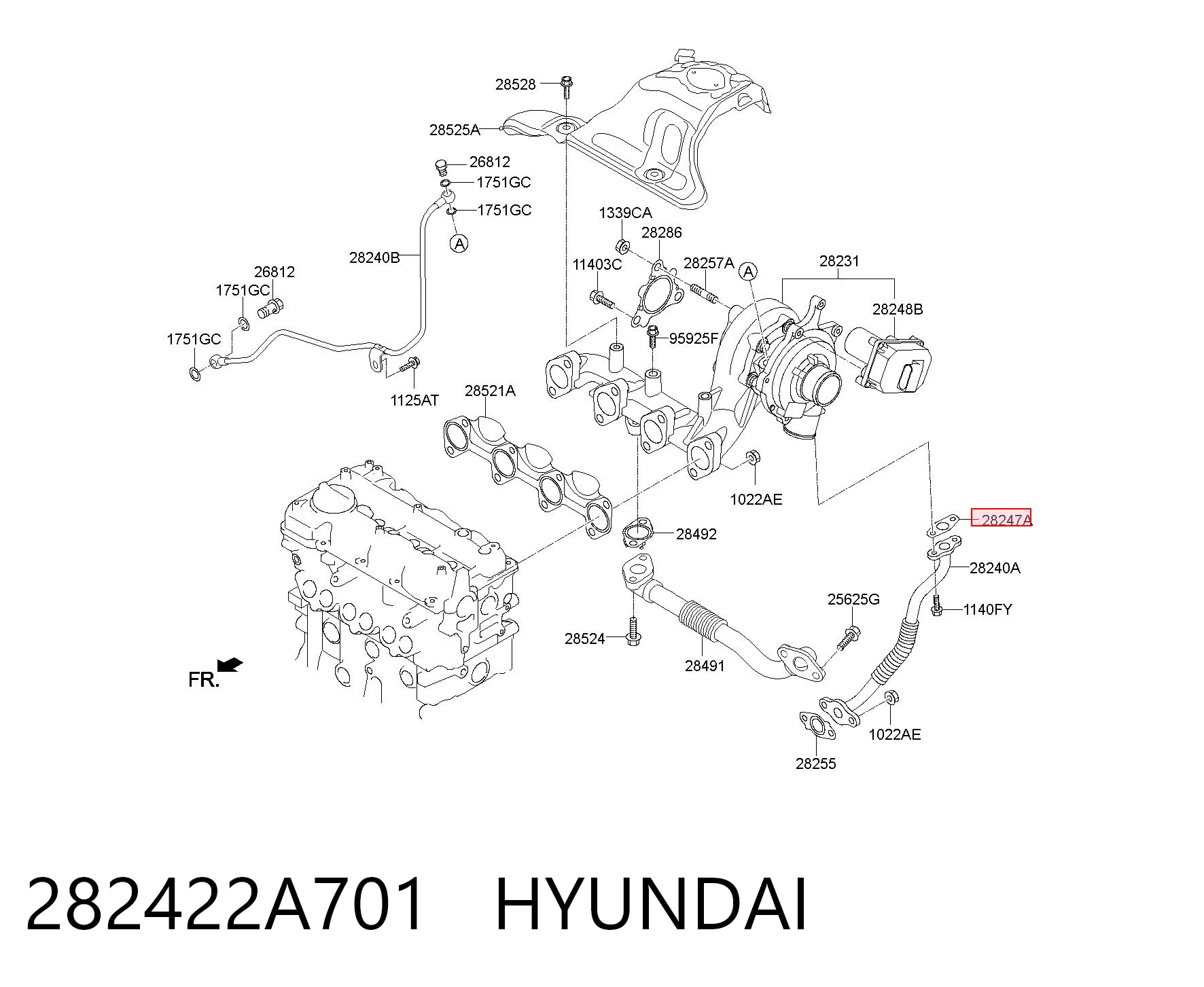282422A701 Hyundai/Kia