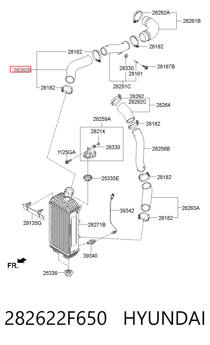 282622F650 Hyundai/Kia