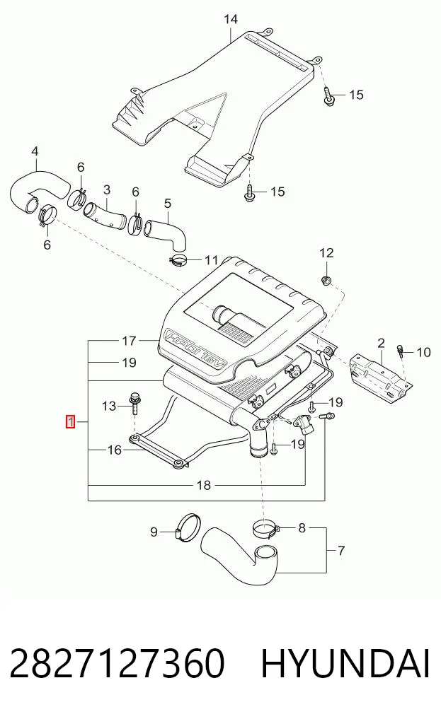Chłodnica intercoolera do KIA Carens I FJ