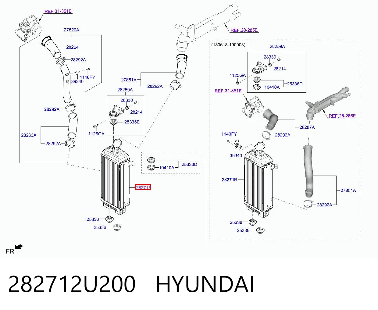 282712U200 Hyundai/Kia