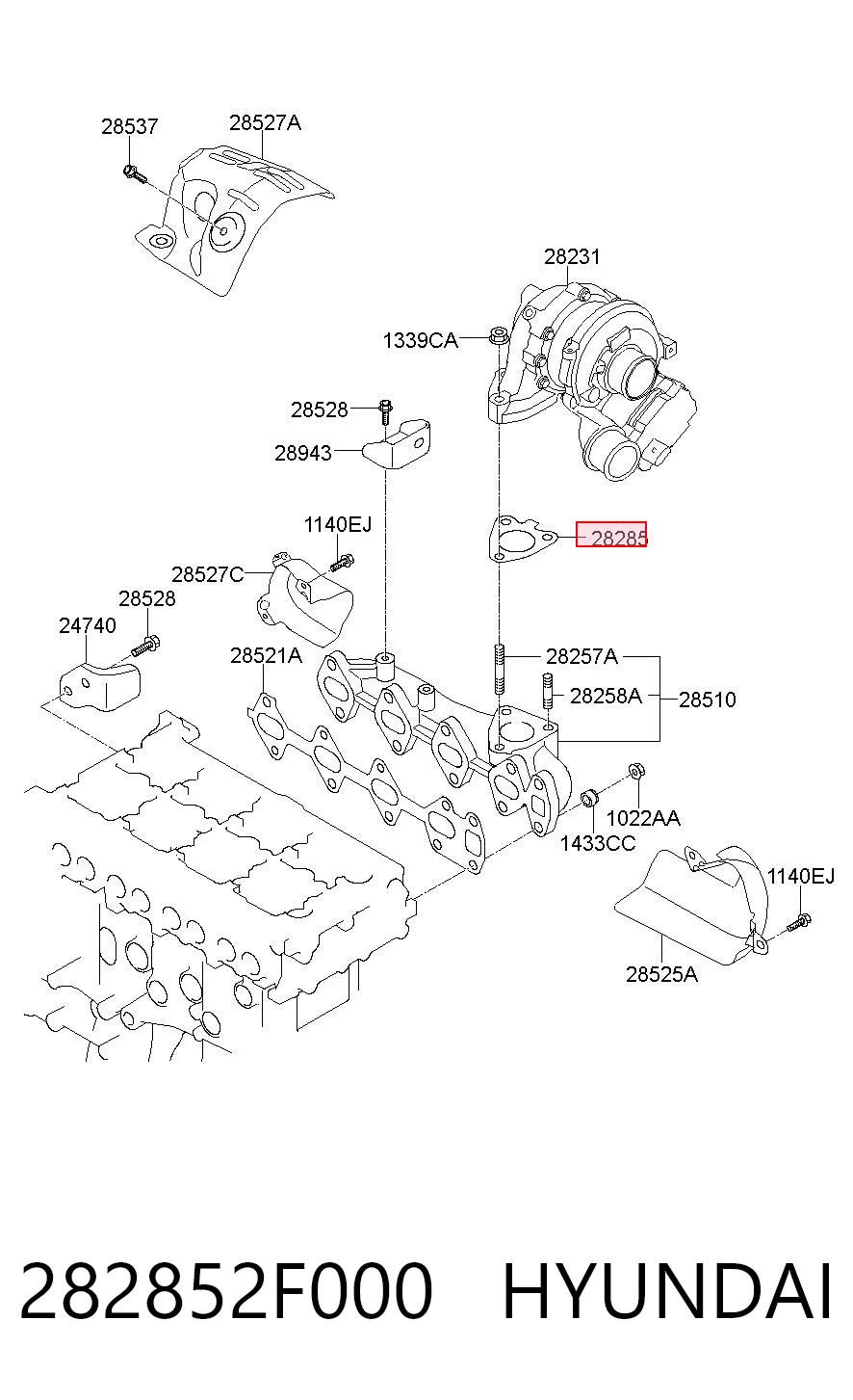 282852F000 Hyundai/Kia