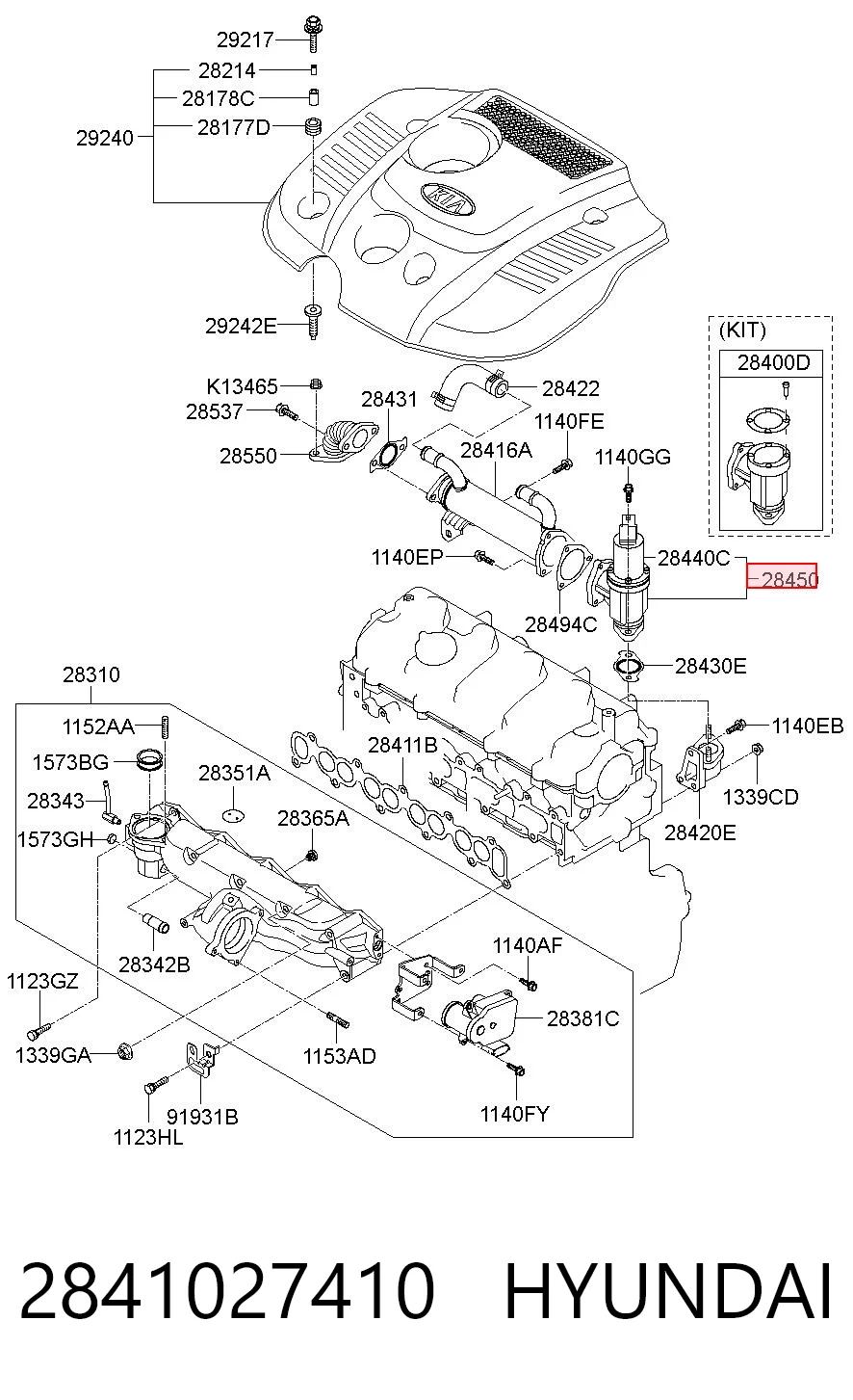 2841027410 Hyundai/Kia